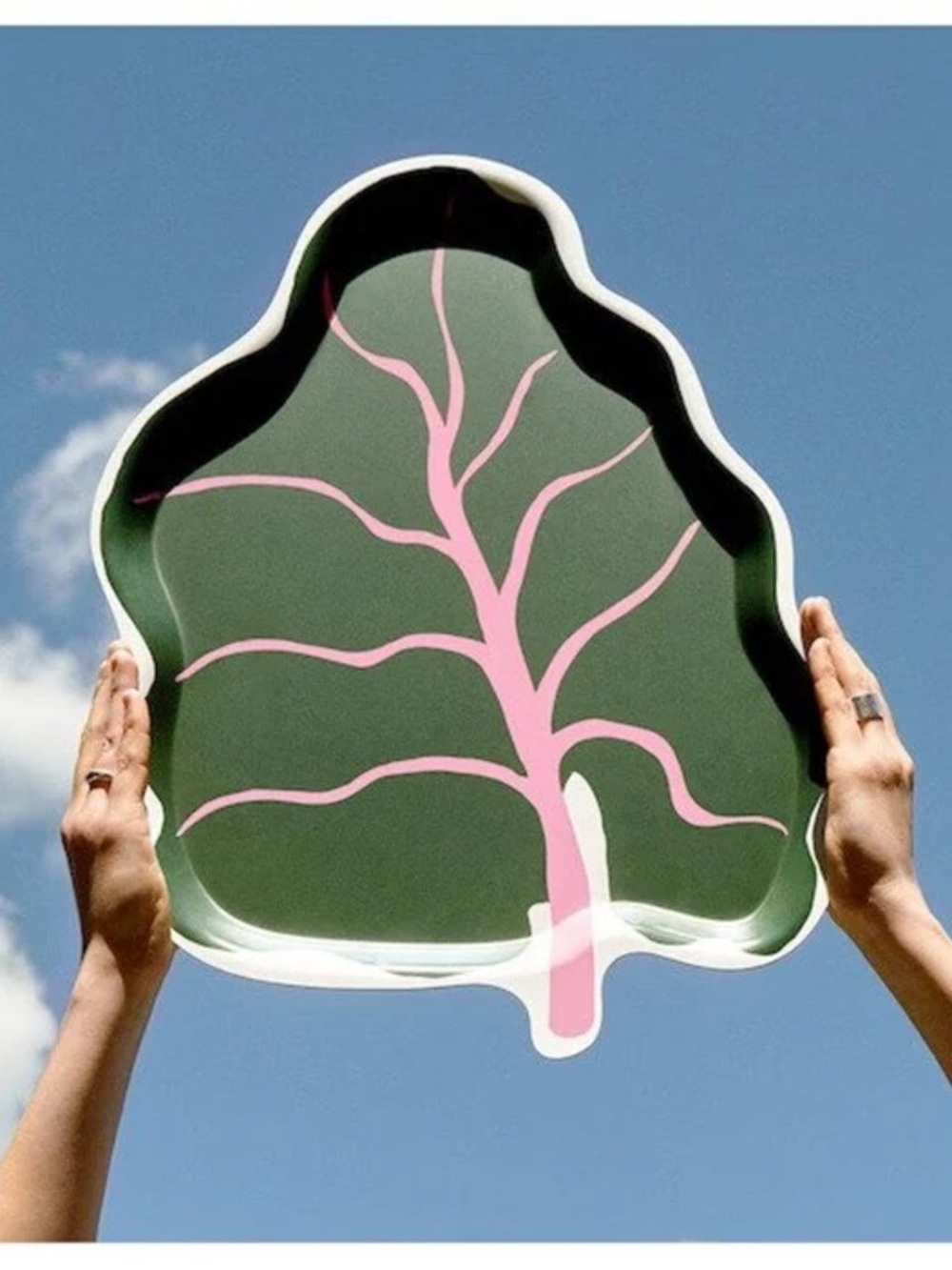 New-like Marimekko x IKEA BASTUA Leaf Serving Tray limited edition